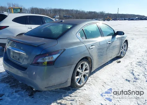 2012 Nissan Maxima 3.5 Sv из США, поврежденный, VIN 1N4AA5AP6CC840979
